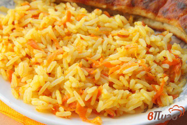 фото рецепта: Рис с карри и морковью