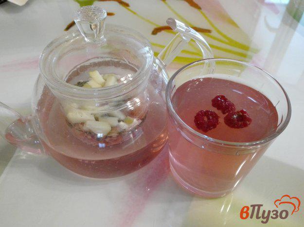 фото рецепта: Розовый фруктово-ягодный чай