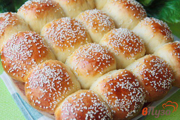 фото рецепта: Сдобный хлеб с кунжутом
