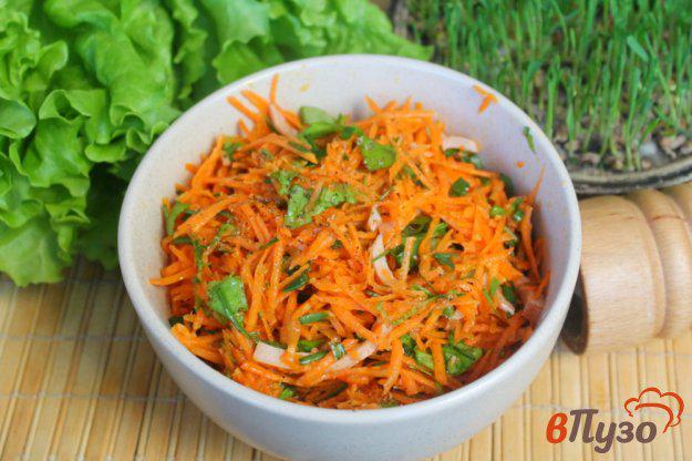 фото рецепта: Морковный салат с ветчиной