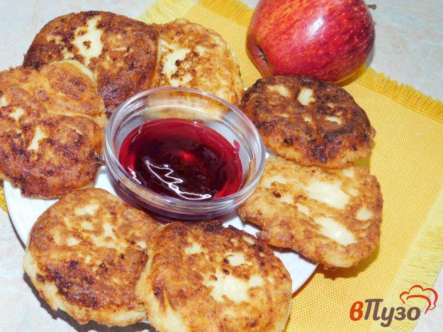 фото рецепта: Сырники творожные с яблоками