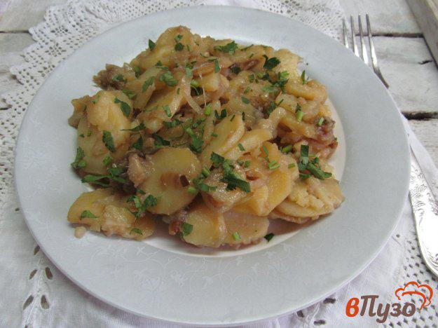фото рецепта: Тушеная картошка с луком по-узбекски