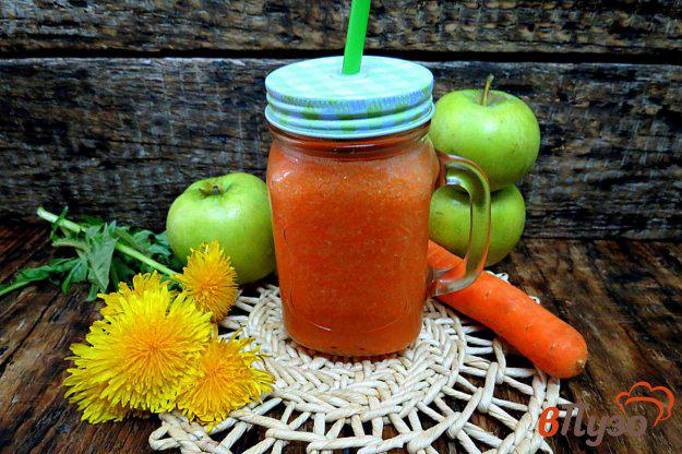 фото рецепта: Смузи из моркови и яблок