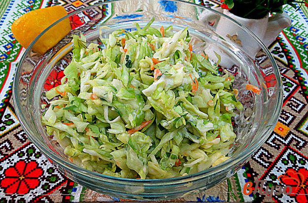 фото рецепта: Салат из молодой капусты