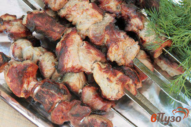 фото рецепта: Шашлык из свинины с уксусом и луком