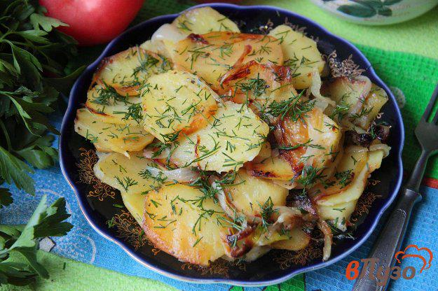 фото рецепта: Картофель с луком по-узбекски