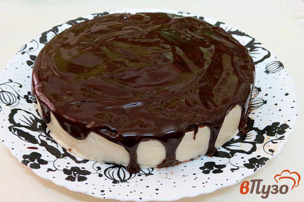 фото рецепта: Шоколадная глазурь для тортов
