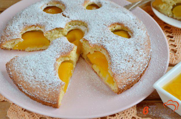 фото рецепта: Персиковый пирог