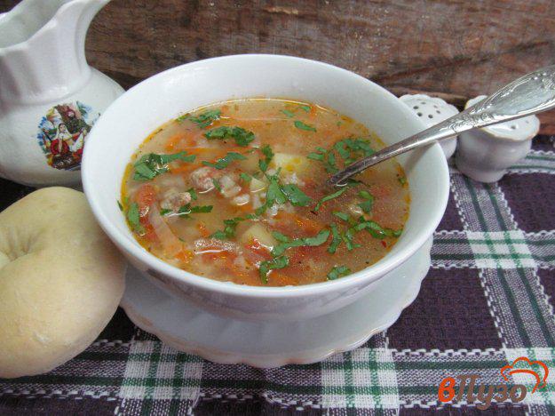 фото рецепта: Рисовый суп «Мастава»