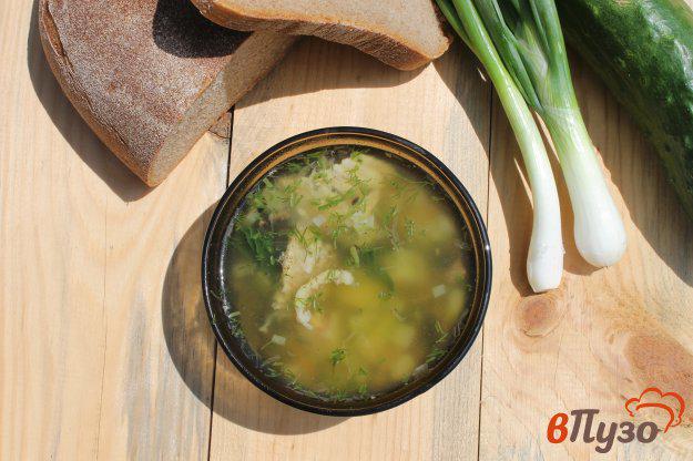 фото рецепта: Суп с кабачком, молодым картофелем и курицей