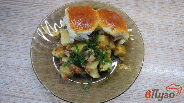 фото рецепта: Кобблер с картофелем и мясом