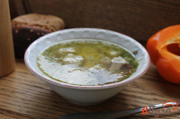 фото рецепта: Суп со свининой и кабачком
