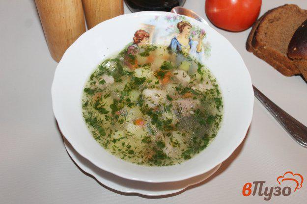 фото рецепта: Суп с кабачком и свининой