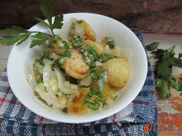 фото рецепта: Салат из жареной картошки