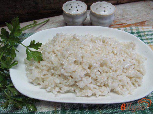 фото рецепта: Рис рассыпчатый с чесноком