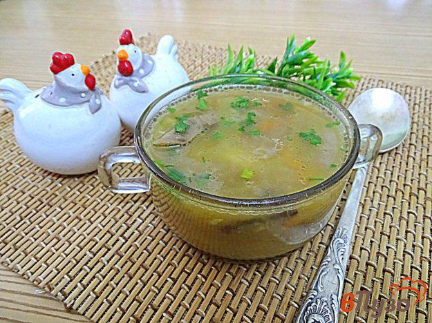 фото рецепта: Гороховый суп с грибами по белорусски