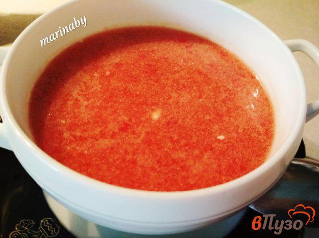 фото рецепта: Томатный суп с макаронами