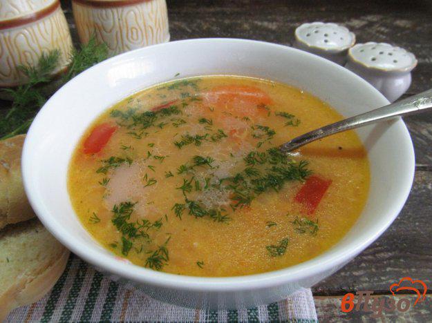 фото рецепта: Суп из лосося с хреном и сметаной
