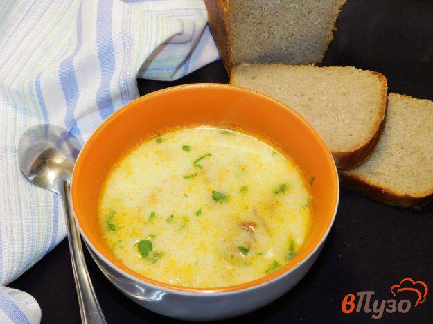 фото рецепта: Сливочный суп с грибами