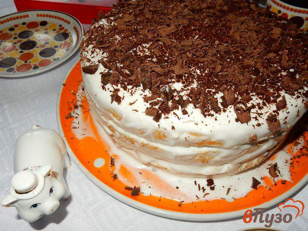 фото рецепта: Сметанный пирог с черносливом