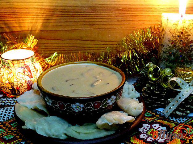 фото рецепта: Юшка грибная Рождественская