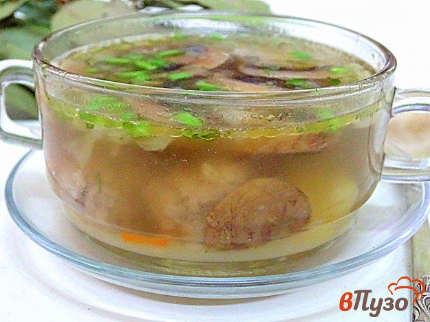 фото рецепта: Суп грибной с фрикадельками