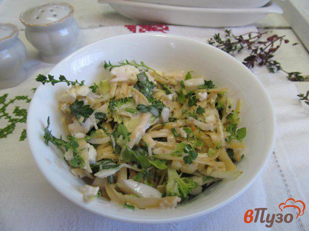 фото рецепта: Салат из цветной капусты с брокколи