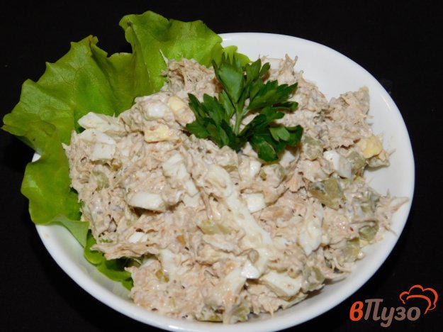 фото рецепта: Мясной салат с орехами