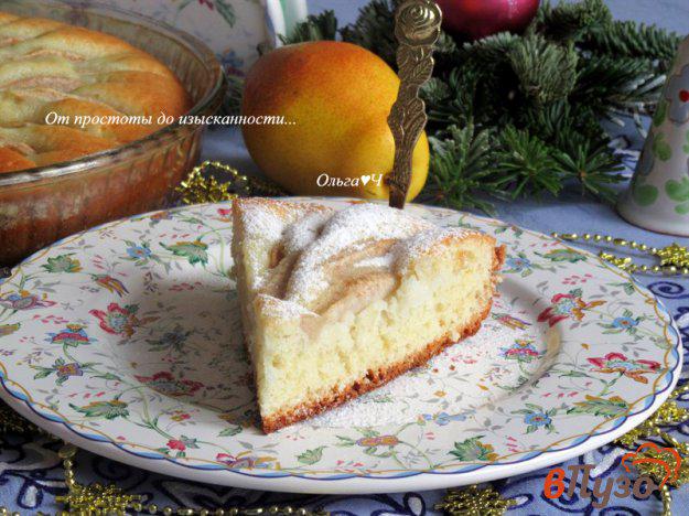 фото рецепта: Имбирный пирог с грушами