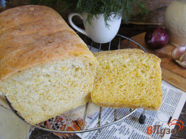 фото рецепта: Сдобный тыквенный хлеб