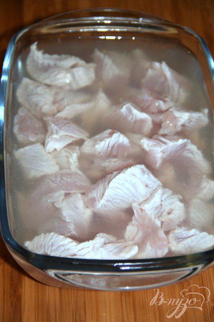 Фото приготовление рецепта: Шашлычный салат шаг №1