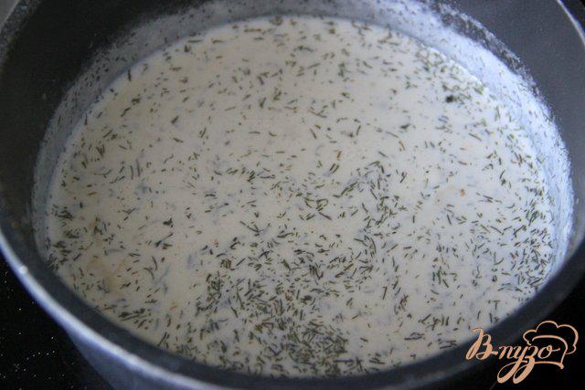 Фото приготовление рецепта: Мусака с брокколи и картофельным пюре шаг №10