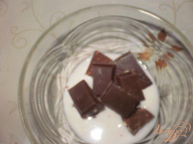 Фото приготовление рецепта: Шоколадные блинчики с шоколадным соусом шаг №5