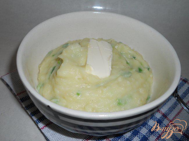 Фото приготовление рецепта: Чамп - картофельное пюре по португальски шаг №4