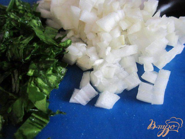 Фото приготовление рецепта: Картофельный салат с мидиями шаг №6