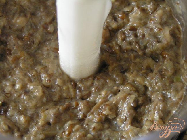 Фото приготовление рецепта: Картофельно-грибная запеканка/террин с черри шаг №3