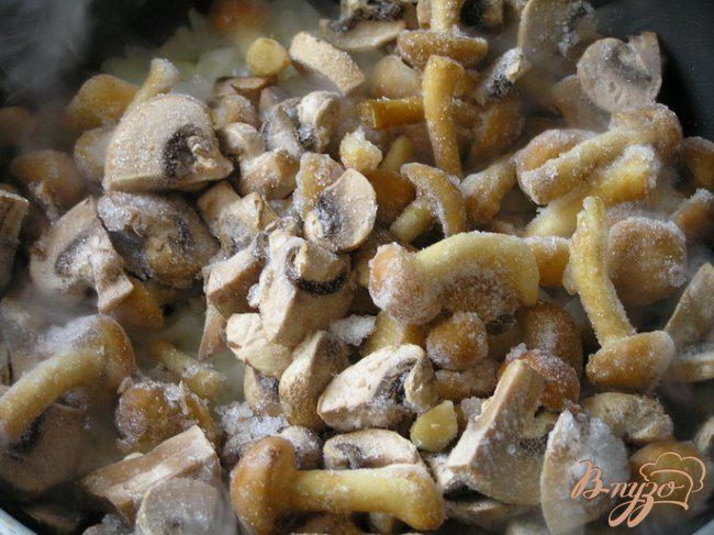 Фото приготовление рецепта: Картофельно-грибная запеканка/террин с черри шаг №1