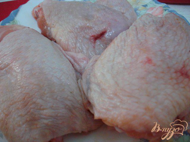 Фото приготовление рецепта: Бефстроганов из куриного мяса шаг №1