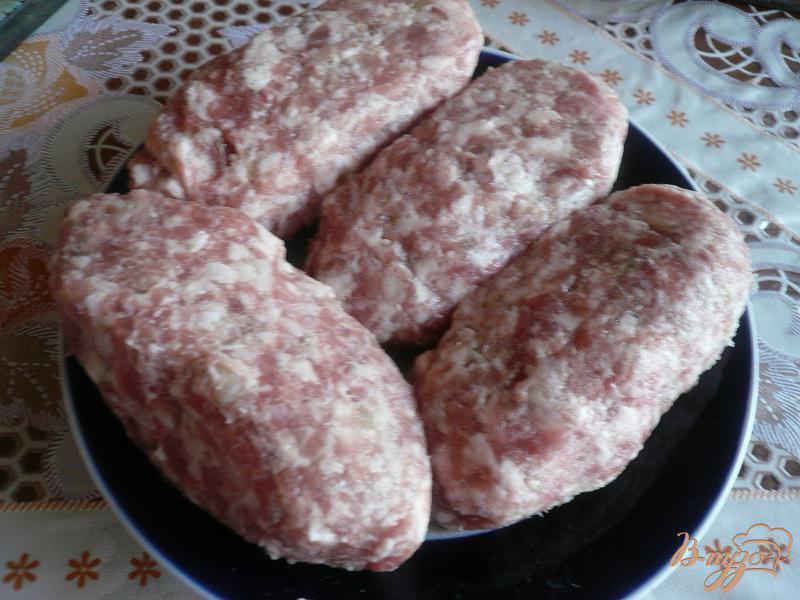 Фото приготовление рецепта: Люля-кебаб из свинины шаг №3