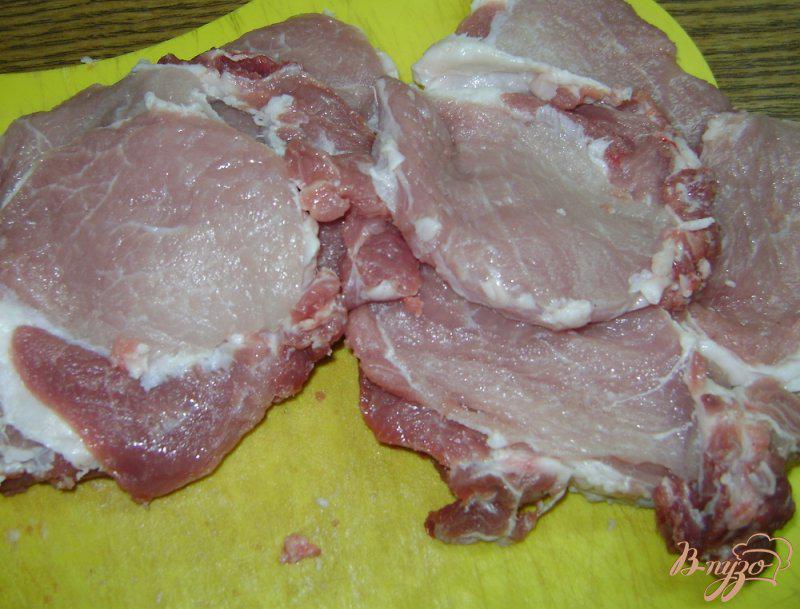 Фото приготовление рецепта: Шницель со свининой шаг №1