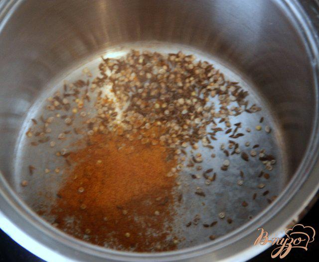 Фото приготовление рецепта: Фасолевый пряный суп-пюре шаг №1