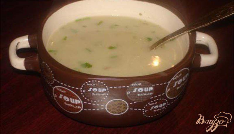 Фото приготовление рецепта: Грибной молочный суп- пюре шаг №5