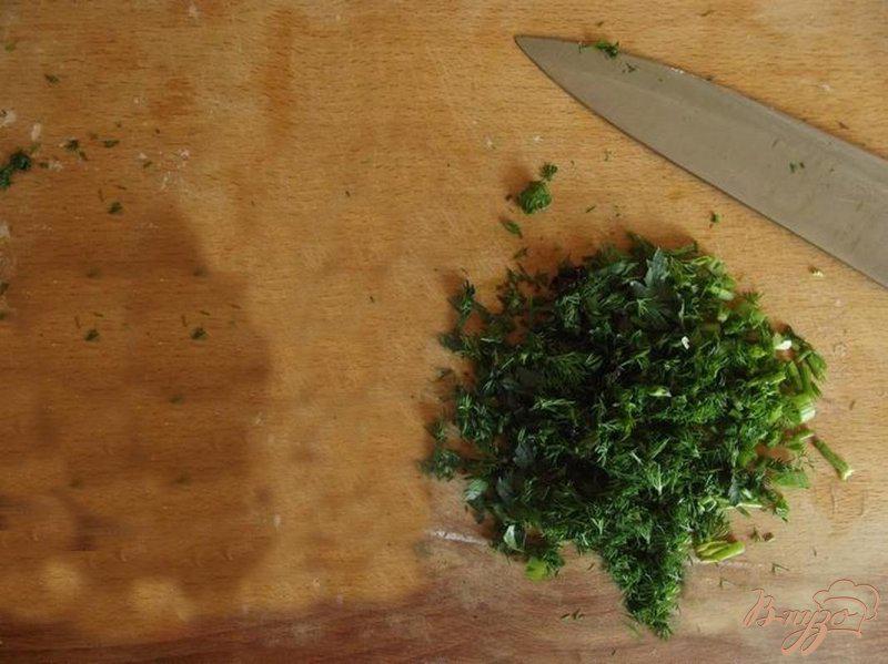 Фото приготовление рецепта: Адыгейские лепешки с зеленью шаг №3