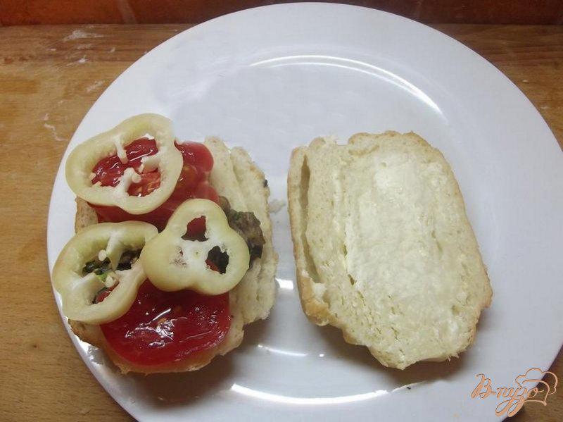 Фото приготовление рецепта: Кавказский сэндвич с бараниной шаг №3