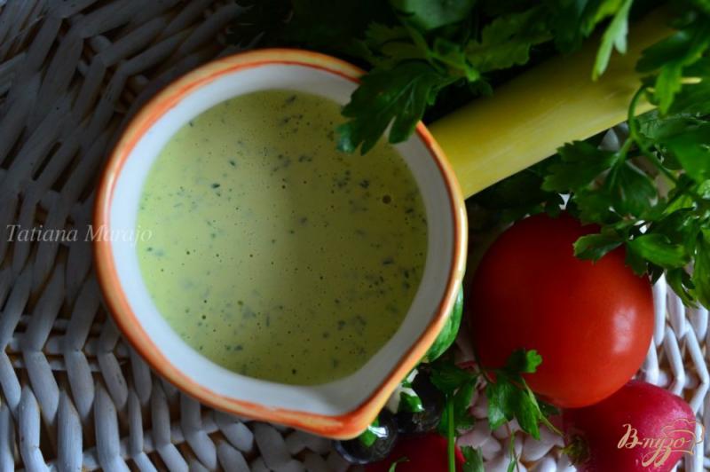 Фото приготовление рецепта: Салатный соус шаг №3