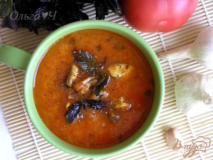 Фото приготовление рецепта: Вьетнамский томатный суп шаг №7