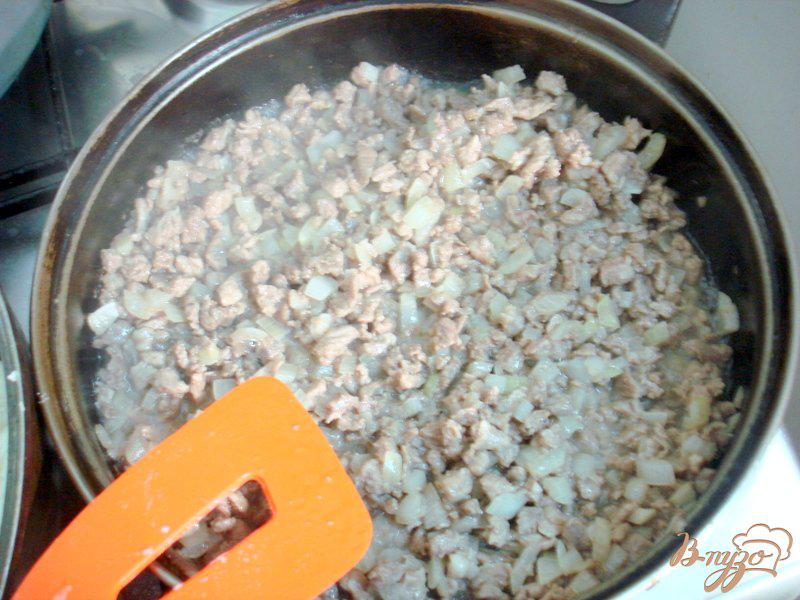 Фото приготовление рецепта: Мусака  с баклажанами шаг №7
