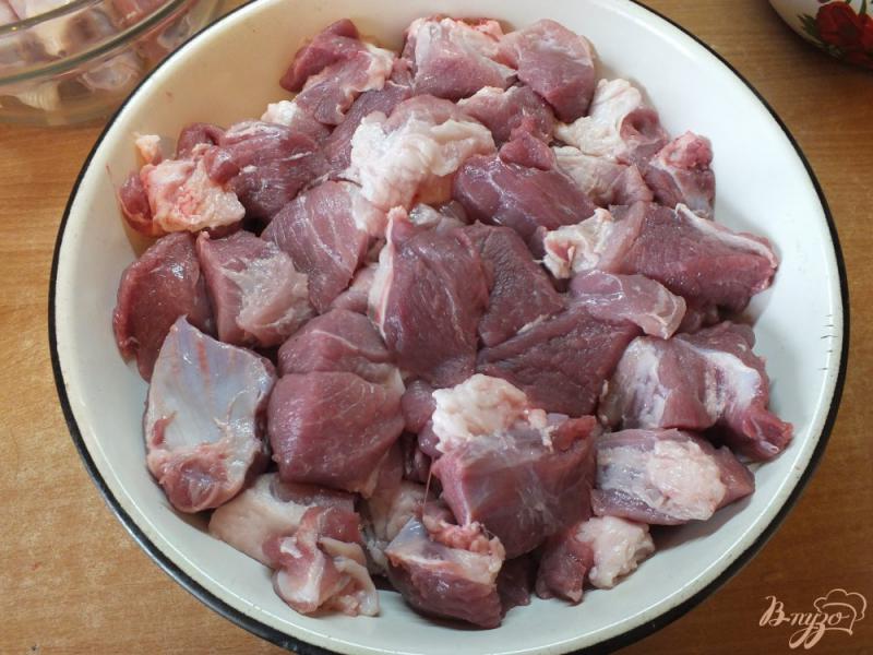 Фото приготовление рецепта: Шашлык свиной в горчичном маринаде шаг №1