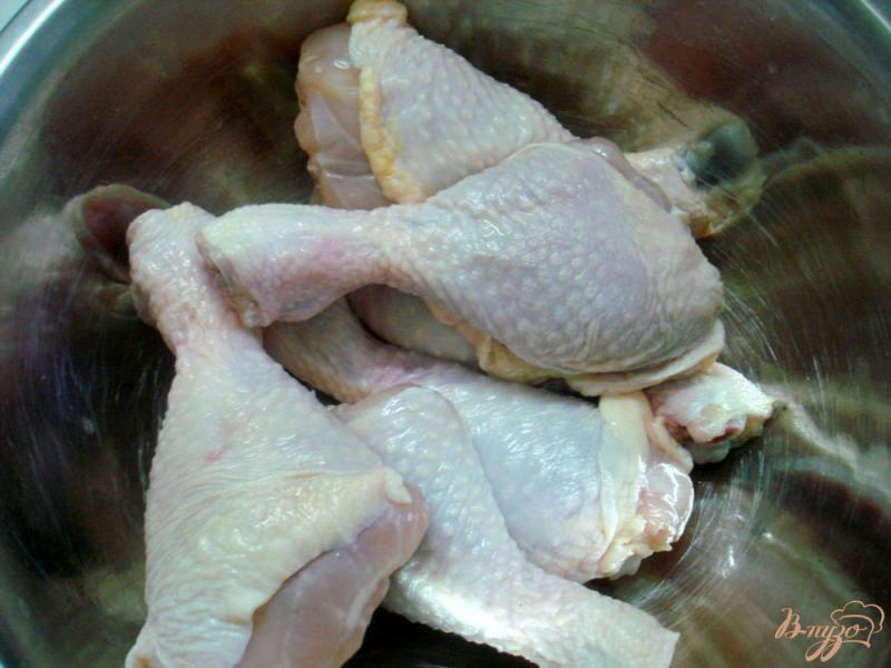 Фото приготовление рецепта: Куриные голени копчёные шаг №1