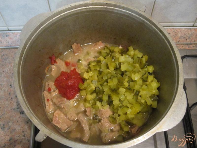 Фото приготовление рецепта: Азу по-татарски шаг №6